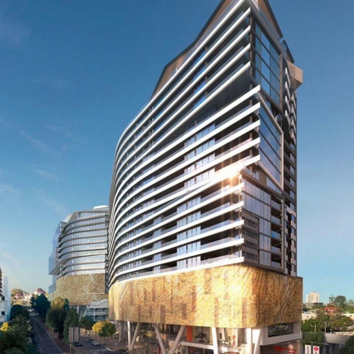 Low-iron 9.92 mm switchable glass panel installed at Emporium Hotel South Bank, offering instant privacy between bedroom and bathroom with a modern spa-like design.